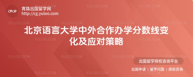 北京语言大学中外合作办学分数线