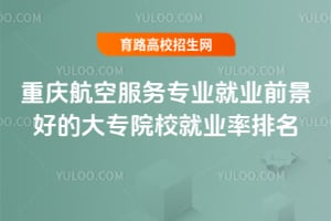 重慶航空服務專業(yè)就業(yè)前景好的大專院校就業(yè)率排名