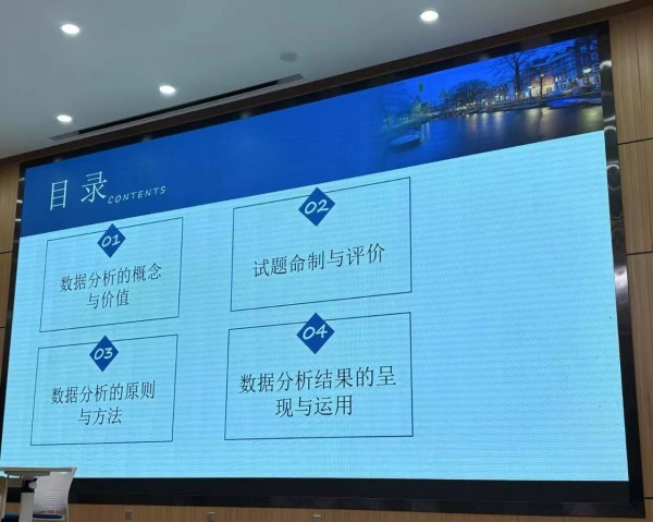 北京市忠德學校期中測試數據分析