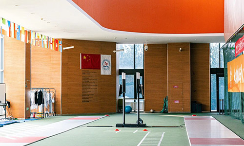 北京朝阳区凯文学校击剑教室