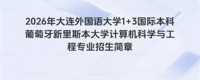 大连外国语大学国际本科招生简章