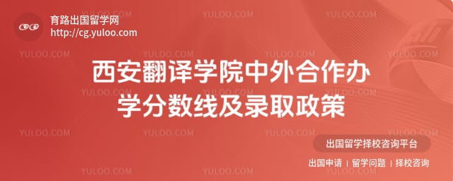 西安翻译学院中外合作办学分数线