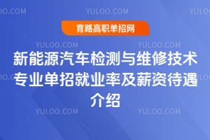 新能源汽車檢測(cè)與維修技術(shù)專業(yè)單招就業(yè)率及薪資待遇介紹