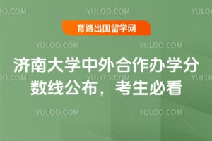 2025年济南大学中外合作办学分数线公布，考生必看