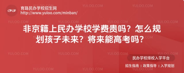 非京籍上民办学校