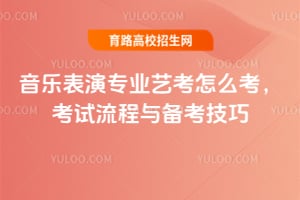 2025年音乐表演专业艺考怎么考?考试流程与备考技巧