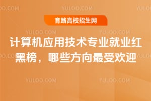 2025年計算機應用技術專業就業紅黑榜，哪些方向最受歡迎