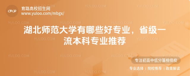 湖北師范大學(xué)有哪些好專業(yè)