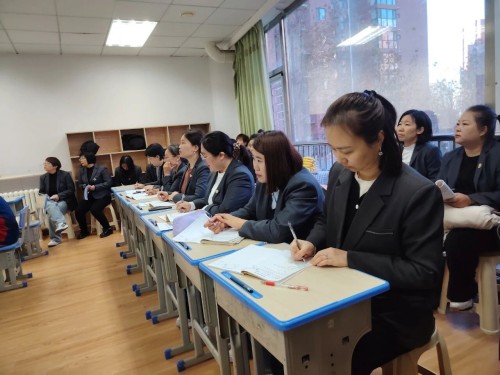 三河市燕橋學校小學英語教研活動