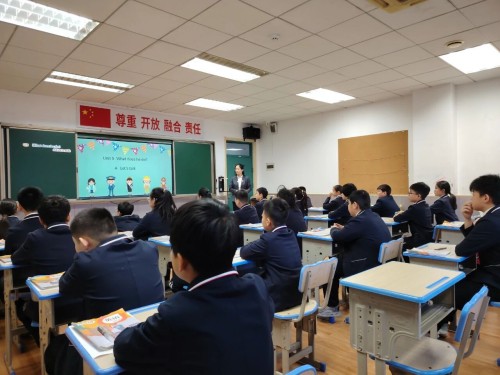 三河市燕橋學校小學英語教研活動