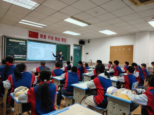 三河市燕橋學校小學英語教研活動