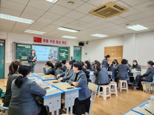 三河市燕橋學校小學英語教研活動