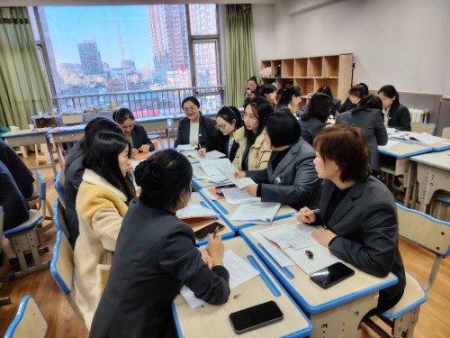 三河市燕橋學校小學英語教研活動