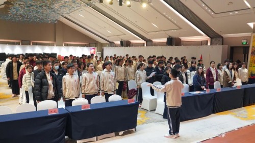 北京东方红学校团员入团仪式