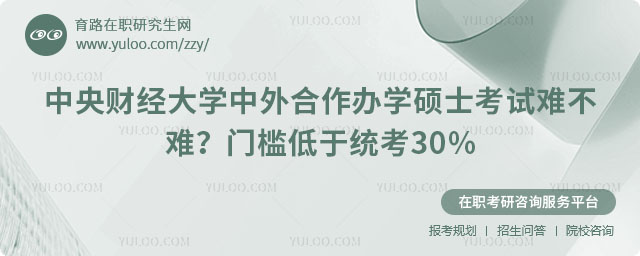 中央财经大学中外合作办学硕士考试难不难