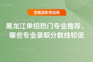 黑龍江單招熱門專業推薦，哪些專業錄取分數線較低？