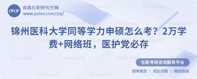 锦州医科大学同等学力申硕怎么考