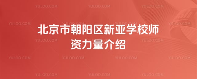 北京市朝阳区新亚学校师资