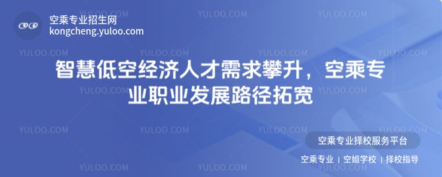 智慧低空經濟人才需求