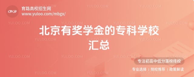 北京有奖学金的专科学校