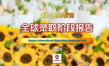 哈珀国际教育2026届毕业生全球录取阶段报告
