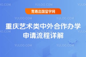 2026年重庆艺术类中外合作办学申请流程详解