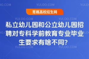 ˽���׶�԰�͹����׶�԰��Ƹ��ר��ѧǰ����רҵ��ҵ��Ҫ����ɶ��ͬ��