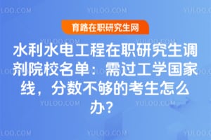 ˮ��ˮ�繤����ְ�о�������ԺУ���������2026�깤ѧ�����ߣ����������Ŀ�����ô�죿