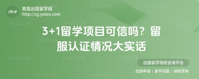 3+1留学项目可信吗
