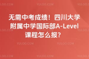 �����п��ɼ���2026���Ĵ���ѧ������ѧ���ʲ�A-Level�γ���ô����