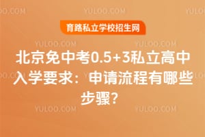 �������п�0.5+3˽��������ѧҪ��������������Щ���裿