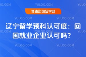 2026年辽宁留学预科认可度:回国就业企业认可吗?