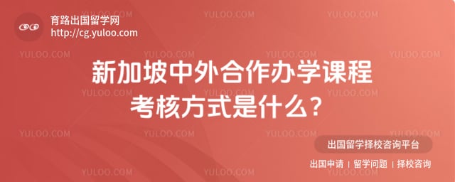 新加坡中外合作办学课程考核方式