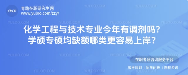 化学工程与技术专业今年有调剂吗
