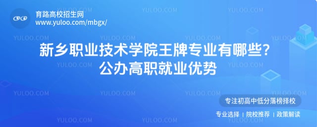 新乡职业技术学院王牌专业