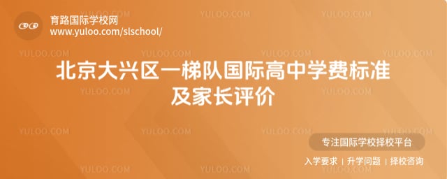 北京大兴区一梯队国际高中