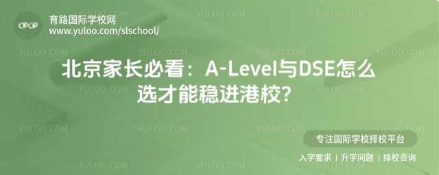 A-Level与DSE怎么选