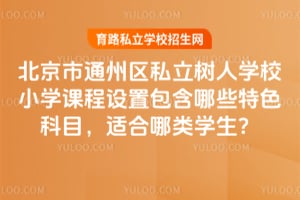 北京市通州区私立树人学校小学课程设置包含哪些特色科目，适合哪类学生？