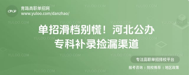 河北单招低分捡漏