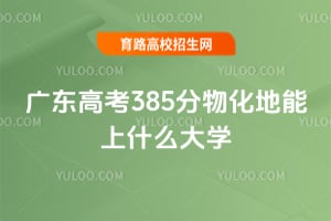 �㶫�߿�385���ﻯ������ʲô��ѧ��