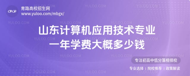 山东计算机应用技术专业学费