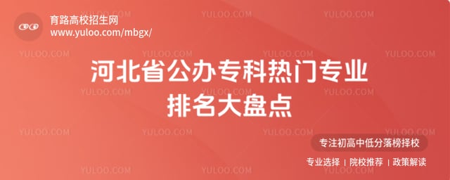 河北省公办专科热门专业排名