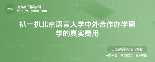 北京语言大学中外合作办学留学
