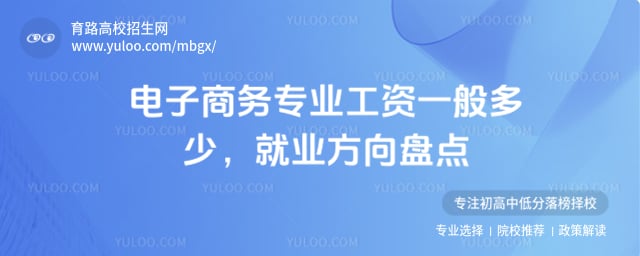 电子商务专业工资