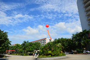 广东金融学院出国留学校园环境校园一角