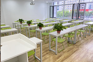 恒企会计培训学校面授教室