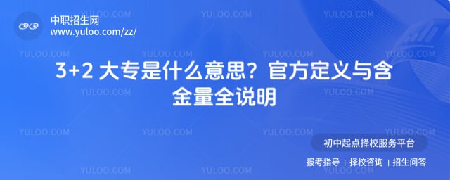 3+2 大专是什么